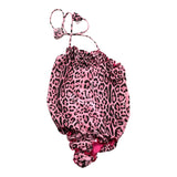 4Giveness Pink Spotted Print One Piece Swimsuit For Girls