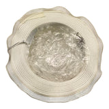 Colori Chiari Cappello In Paglia Tinta Unita con Applicaizoni per Neonata FN9982199 PANNA COLORI CHIARI 