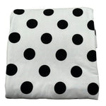 Lalalu' Coperta Tinta Unita Fantasia Pois per Neonata E22483N BIANCO NANAN 