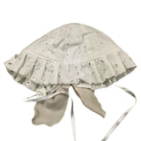 Barcellino Plain Hat With White Perforations For Newborns