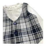 LE BEBE' shirt girocollo tinta unita con gilet integrato Bianco per Neonato LBB4386 BIANCO LE BEBE' 