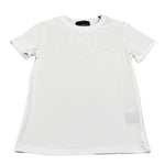 John Richmond T-Shirt Girocollo Tinta Unita con Logo per Bambina RGP26017TS BIANCO JOHN RICHMOND 