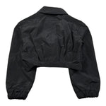Lu Lu By Miss Grant Giubbino Tinta Unita con Zip per Bambina LL3572 NERO LU LU BY MISS GRANT 