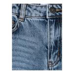 MOSCHINO jeans tinta unita con stampa logo Azzurro per Bambino HUP07YX AZZURRO MOSCHINO 