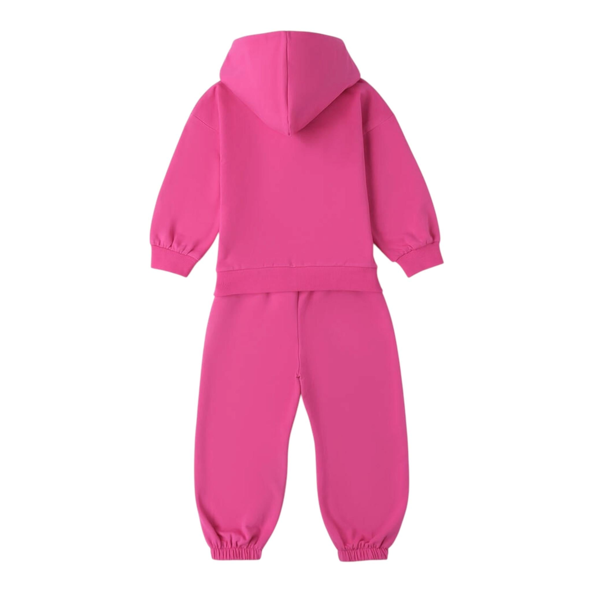 Sarabanda Completo 2 Pezzi Felpa con Zip-Pantalone per Bambina 0B240 FUXIA SARABANDA 