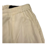 Yes London Plain Trousers With Elastic Waist Cream For Boys