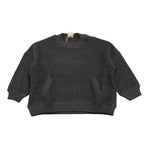 CAFFE' D'ORZO maglia tinta unita mezzo collo Nero per Bambina ZV9A40 NERO CAFFE' D'ORZO 