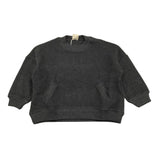 CAFFE' D'ORZO maglia tinta unita mezzo collo Nero per Bambina ZV9A40 NERO CAFFE' D'ORZO 