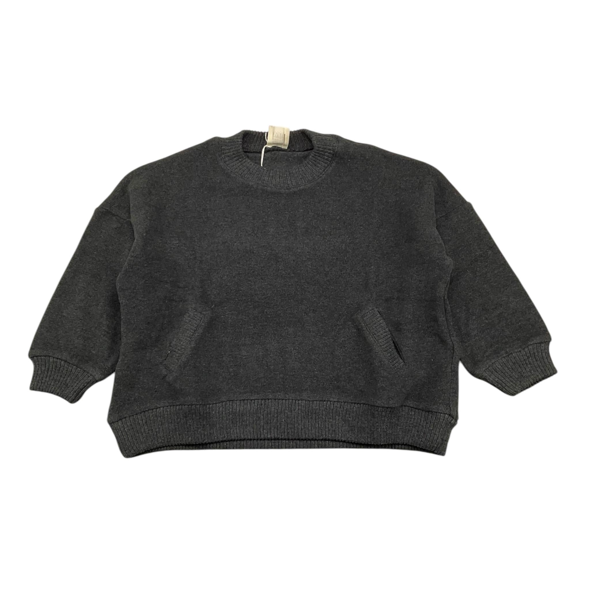 CAFFE' D'ORZO maglia tinta unita mezzo collo Nero per Bambina ZV9A40 NERO CAFFE' D'ORZO 