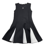 TWINSET abito tinta unita giromanica Nero per Bambina 242GJ2011 NERO TWINSET 