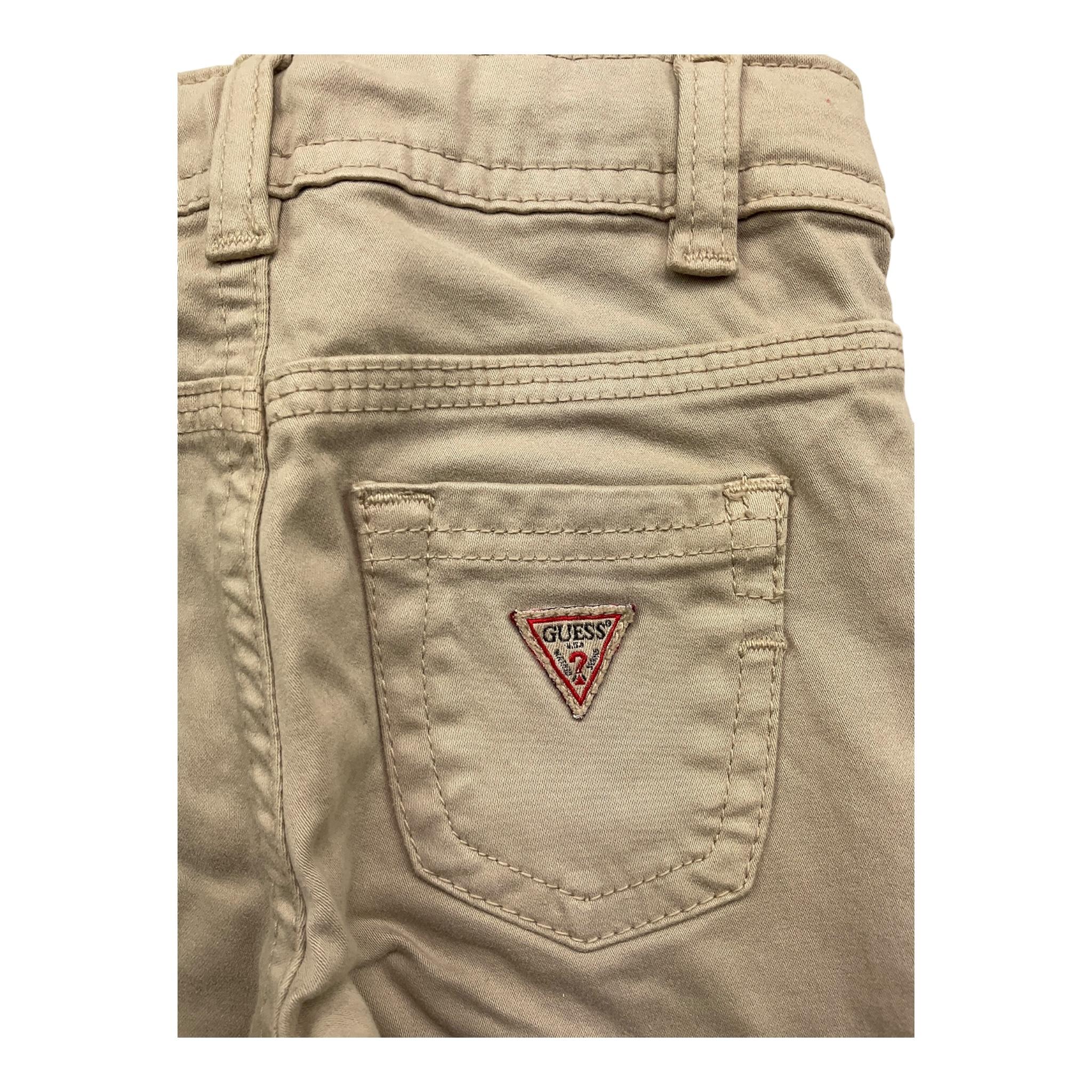 GUESS pantalone tinta unita con girovita regolable Beige per Neonato N4YB05WDD52N BEIGE GUESS 