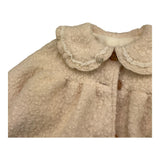 VALENTINA BEBES cappotto tinta unita con colletto Panna per Neonata MR112 PANNA VALENTINA BEBES 