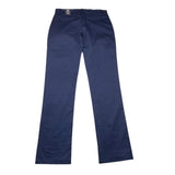 Sarabanda Plain Trousers With Adjustable Waistband Blue For Boys