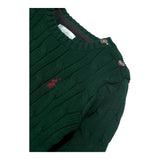 RALPH LAUREN maglia tinta unita con logo Verde per Bambino 320702674054J VERDE RALPH LAUREN 