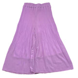 Dixie Palazzo Pants Solid Color With Lilac Pleats For Girls