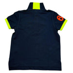 Sun68 Polo Mezza Manica Tinta Unita con Logo per Neonato A32320 BLU SUN68 