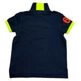 Sun68 Polo Mezza Manica Tinta Unita con Logo per Neonato A32320 BLU SUN68 