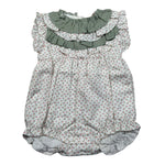 Wedoble Pagliaccetto Mezza Manica Tinta Unita Fantasia Floreale per Neonata V2506705A BIANCO WEDOBLE 