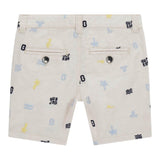 Guess Bermuda Tinta Unita con Girovita Regolabile per Neonato N5GD04WGBT1 BEIGE GUESS 