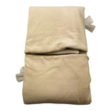 LE BEBE' coperta in ciniglia tinta unita con fiocco Beige per Neonata LBG5950 BEIGE LE BEBE' 