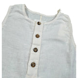 Play Up Pagliaccetto Giromanica Tinta Unita per Neonato PA011AQ11501 PANNA PLAY UP 