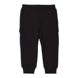 SARABANDA pantalone modello tuta tinta unita con elastico in vita Nero per Bambino A046J NERO SARABANDA 