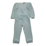 CALAMARO completo 2pz felpa-pantalone tinta unita con cappuccio Azzurro per Neonato 11035 AZZURRO CALAMARO 