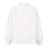 DOU DOU shirt tinta unita con collo elasticizzato Bianco per Bambina DT8A10 BIANCO DOU DOU 