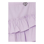 Liu Jo Short Tinta Unita Modello Gonna per Bambina KA5125X LILLA LIU JO 