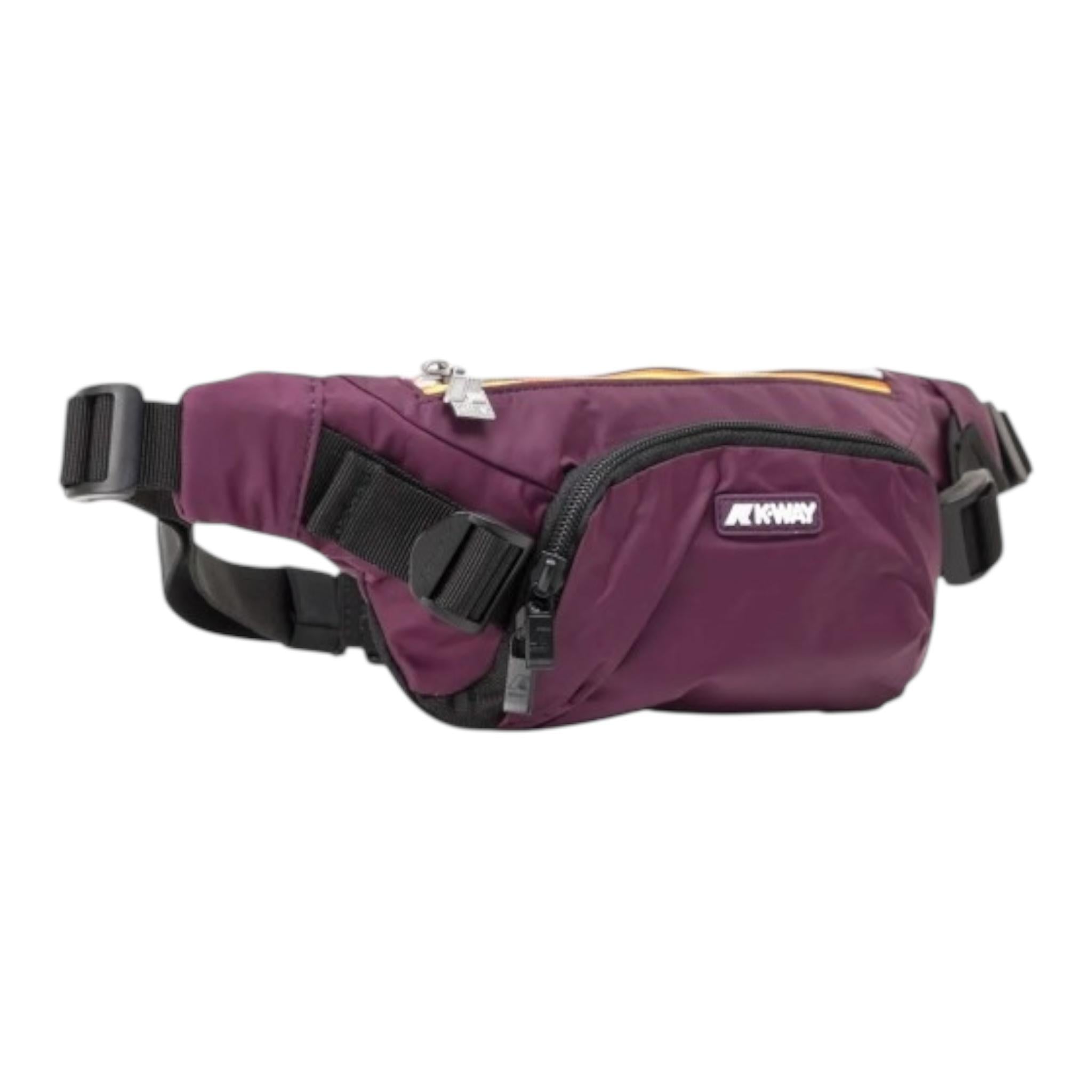 K-Way Borsello Tinta Unita con Logo per Bambino K7116TW VINACCIA K-WAY 