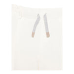 Eleventy Bermuda Tinta Unita con Elastico In Vita per Bambino EW6P59 PANNA ELEVENTY 
