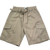 Paolo Pecora Bermuda Tinta Unita con Elastico In Vita per Bambino PP4319 BEIGE PAOLO PECORA 