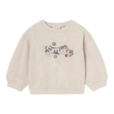 MAYORAL felpa girocollo tinta unita con stampa Beige per Bambina 2476 BEIGE MAYORAL 