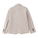 Sarabanda Giacca Tinta Unita Fantasia A Righe per Bambina 06341 BEIGE SARABANDA 