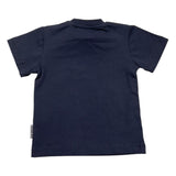Bikkembergs T-Shirt Crew Neck Solid Color With Blue Logo Print For Newborns