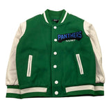 NEVER TOO giubbino modello college tinta unita con maniche in contrasto Verde per Bambino NT2085B VERDE NEVER TOO 