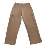 I'M Brian Solid Color Pants With Adjustable Waist Sand For Boys
