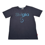 Siviglia T-Shirt Girocollo Tinta Unita con Stampa per Bambino SVJTS17026 BLU SIVIGLIA 
