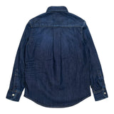 Dsquared2 Camicia In Denim Manica Lunga Tinta Unita per Bambino DQ2831 BLU DSQUARED2 