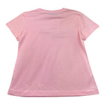 Moschino T-Shirt Girocollo Tinta Unita con Stampa per Bambina HZM058 ROSA MOSCHINO 