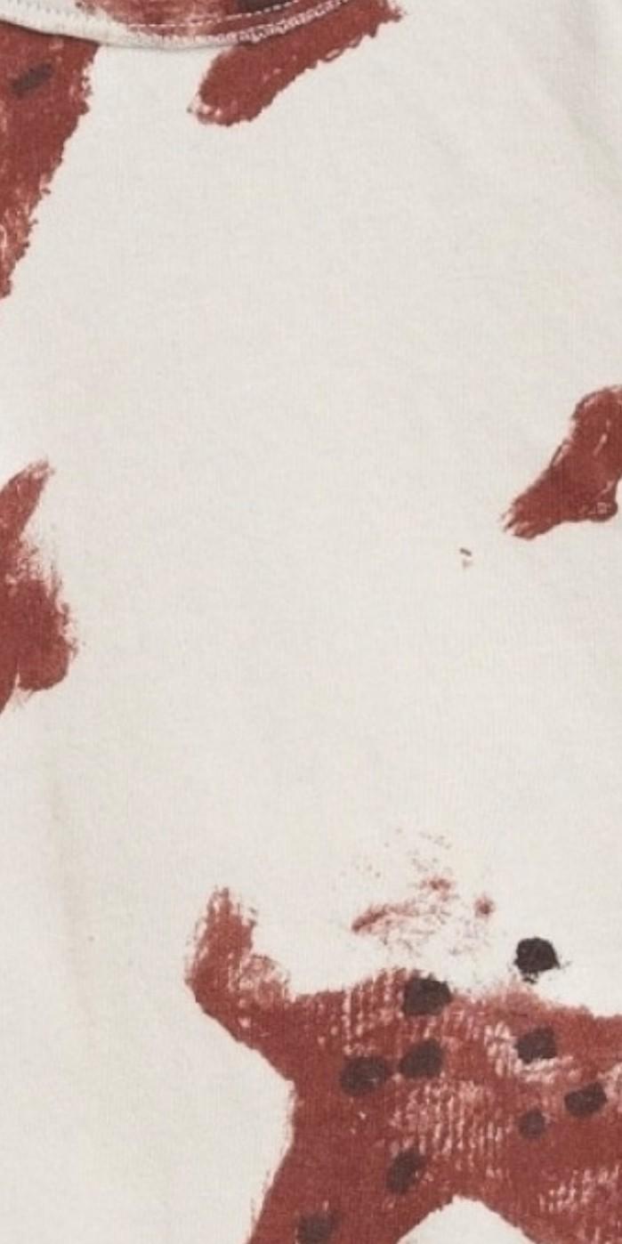 PLAY UP shirt girocollo tinta unita con stampa Panna per Bambina PA011AP11007 PANNA PLAY UP 