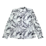 Antony Morato Camicia Tinta Unita con Fantasia Manica Lunga per Bambino MKSL00262X BIANCO/NERO ANTONY MORATO 
