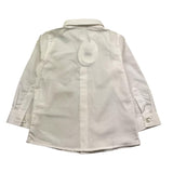 Ambaraba Camicia Manica Lunga Tinta Unita per Neonato FM36084 BIANCO AMBARABA 