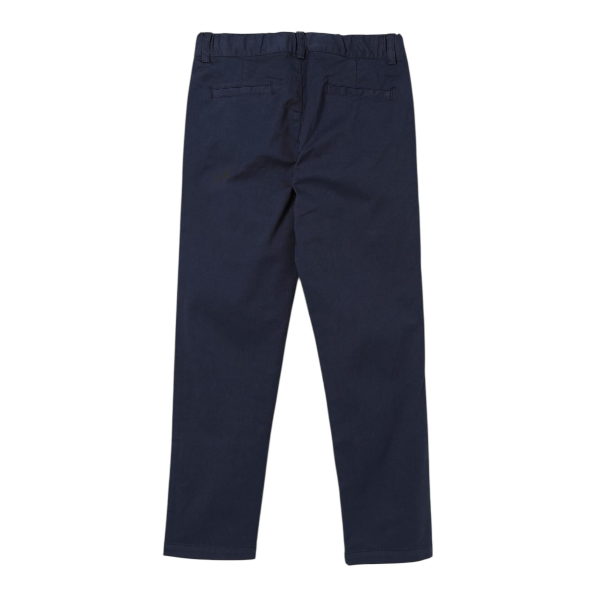 Aspesi Pantalone Tinta Unita con Girovita Regolabile per Bambino S25005PLC6058 BLU ASPESI 