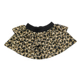 MOSCHINO gonna tinta unita con stampa orsi Nero per Neonata MDJ01N NERO MOSCHINO 