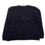 CARRE'MENT BEAU cardigan tinta unita cn profili in contrasto Blu per Bambino Y05271 BLU CARRE'MENT BEAU 