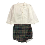 VALENTINA BEBES completo 2pz camicia-bermuda Bianco per Neonato MAR87N BIANCO VALENTINA BEBES 