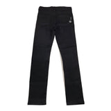 Philipp Plein Jeans Solid Color 5 Pocket Black for Boys