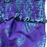 F**K Costume Inter Tinta Unita con Fantasia per Bambina FJ25B2A16MKX63 VIOLA F**K 