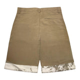 Cesare Paciotti Bermuda Solid Color With Adjustable Waist Beige For Boys